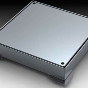 Tapa estanca de acero inoxidable con terminación lisa