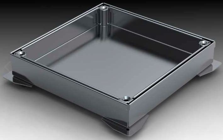 tapa de arqueta estanca rellenable