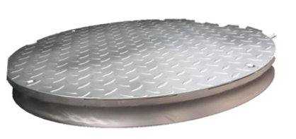 Tapa estanca redonda inoxidable