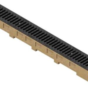 Canal INZA S100 de hormigón polímero ancho 100mm